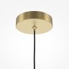  Lampa wisząca minimalistyczna aluminium złota nad stół do jadalni do salonu regulacja wysokości Pro Focus MAYTONI MOD161PL-01G1 
